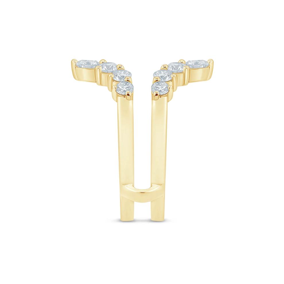 Lab Grown Diamond Contour Ring Enhancer in 14K Gold (1 1/2 ct. tw.) – Image 3 of 3