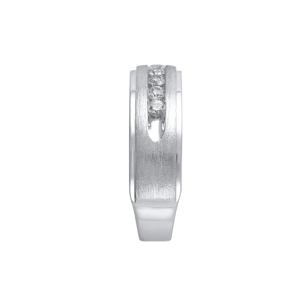 Men's Diamond Band in 14K White Gold (1/2 ct. tw.) – Image 3 of 3