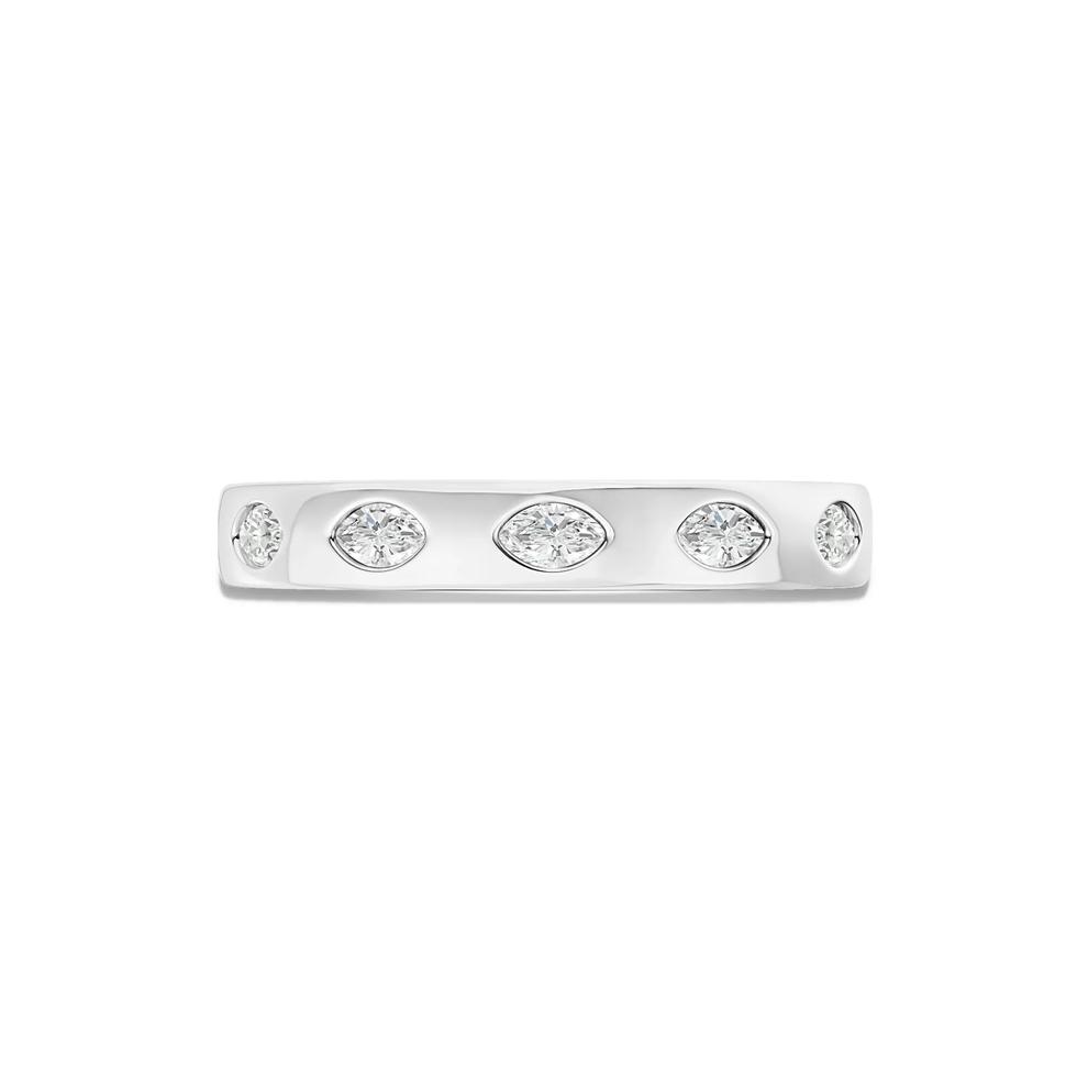 Rosie Lab Grown Diamond Matching Band in Platinum (1/3 ct. tw.) – Image 1 of 4