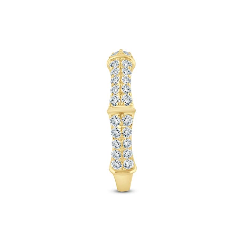 Lab Grown Diamond Anniversary Band in 14K Yellow Gold (3/4 ct. tw.) – Image 3 of 3