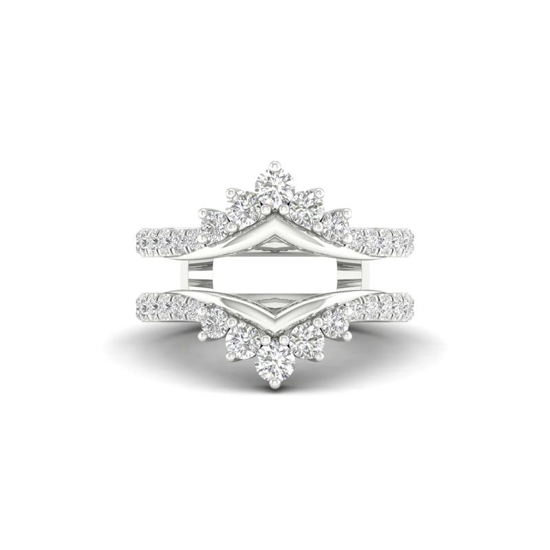 Lab Grown Diamond Ring Enhancer in 14K White Gold &#40;1 ct. tw.&#41; – Image 1 of 4