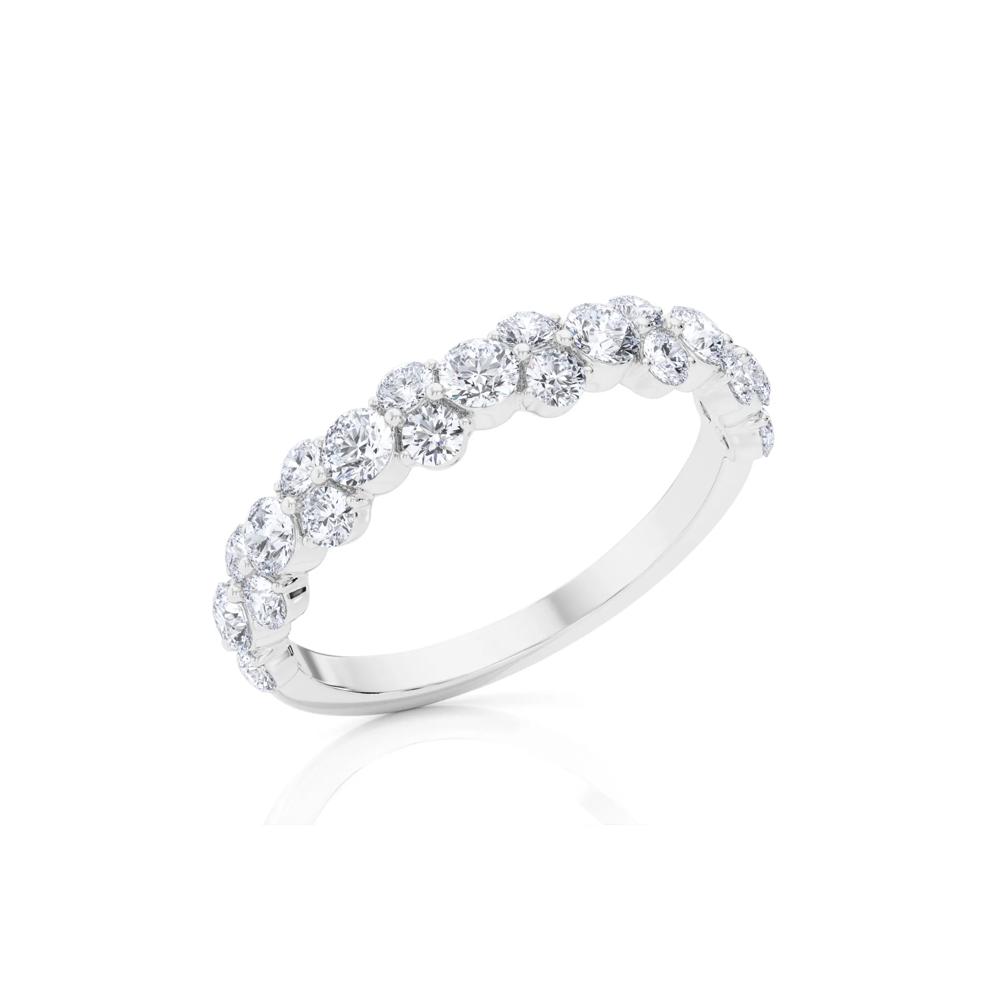  Lab Grown Diamond Anniversary Band in 14K White Gold (1 ct. tw.) – Image 2 of 2