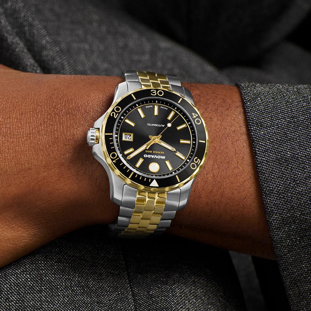 Men's Series 800 Watch in Two-Tone Ion-Plated Stainless Steel – Image 4 of 4