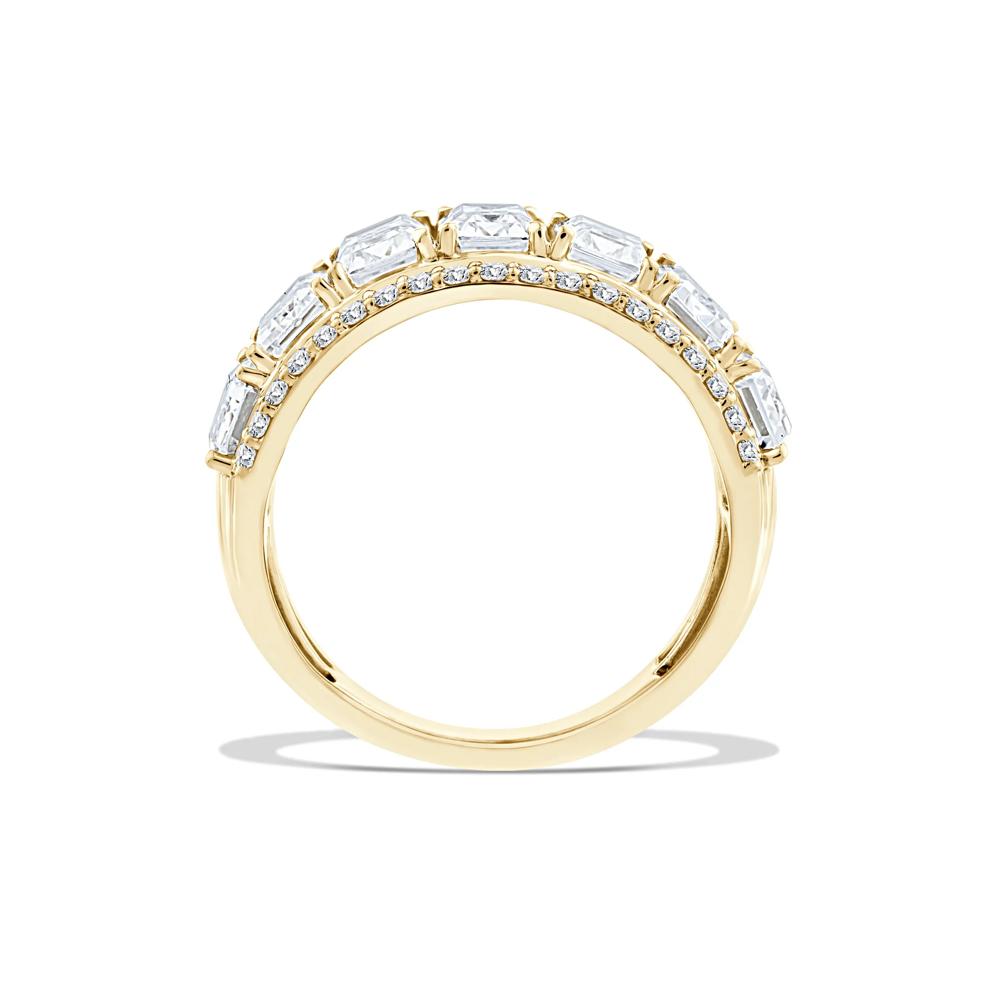 Lab Grown Diamond Anniversary Band in 14K Yellow Gold (5 1/4 ct. tw.) – Image 2 of 4