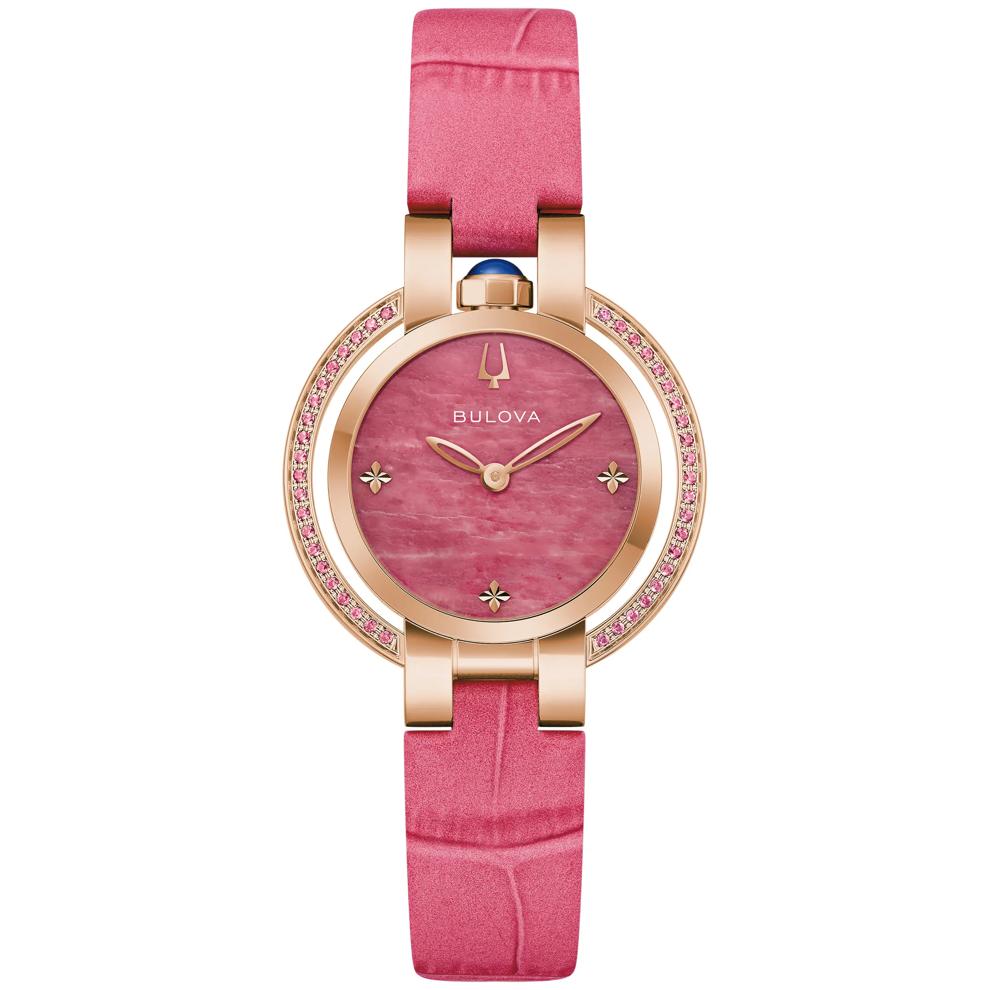 Ladies' Rubaiyat Watch in Pink Leather – Image 1 of 3