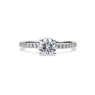 Honour Round  Lab Grown Diamond Engagement Ring (1 1/3 ct. tw.)