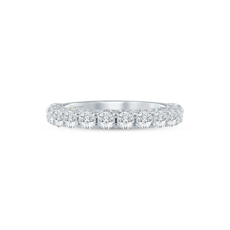 Lab Grown Diamond Wedding Band in 14K White Gold (1 1/2 ct. tw.) – Image 1 of 3