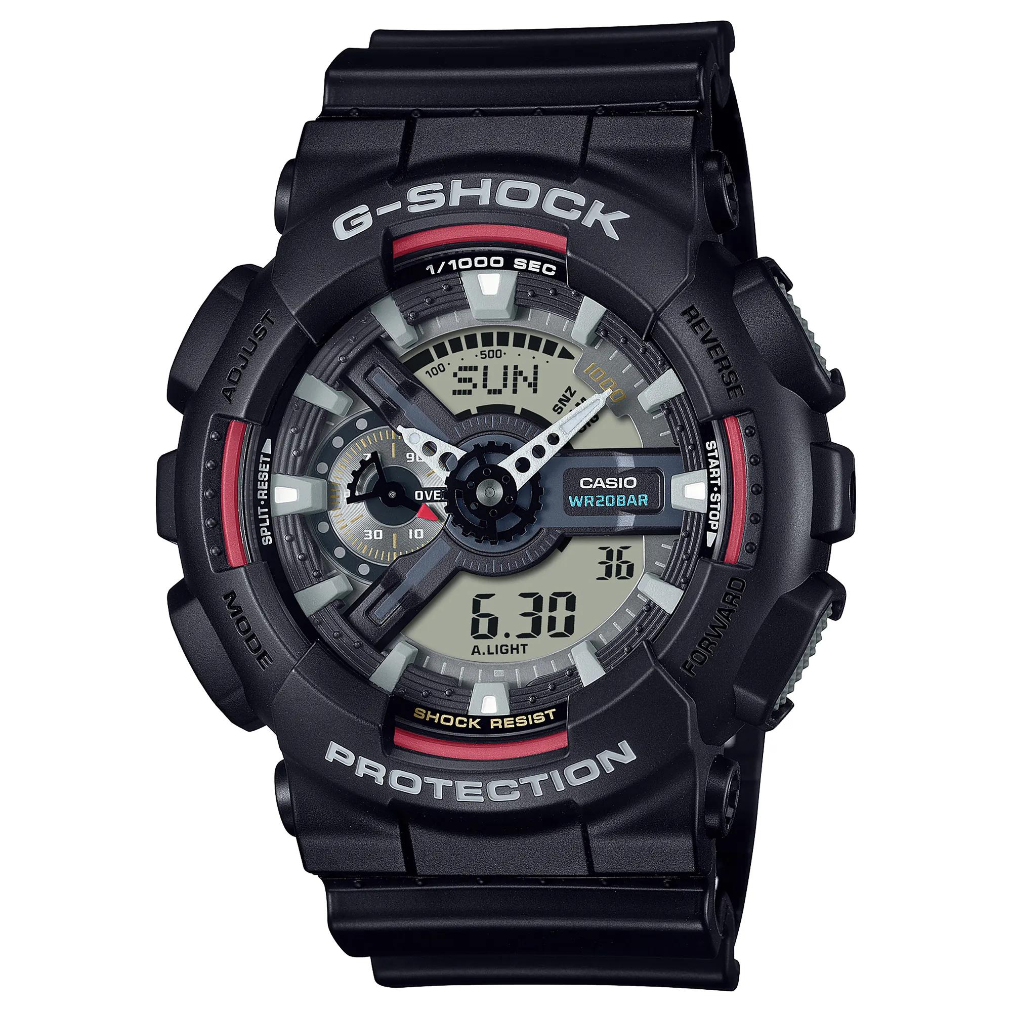 時計 CASIO/G-SHOCK/SHOCK RESIST/AIR DIVER'S Casio G-Shock Men's Watch in Black Resin, 51MM