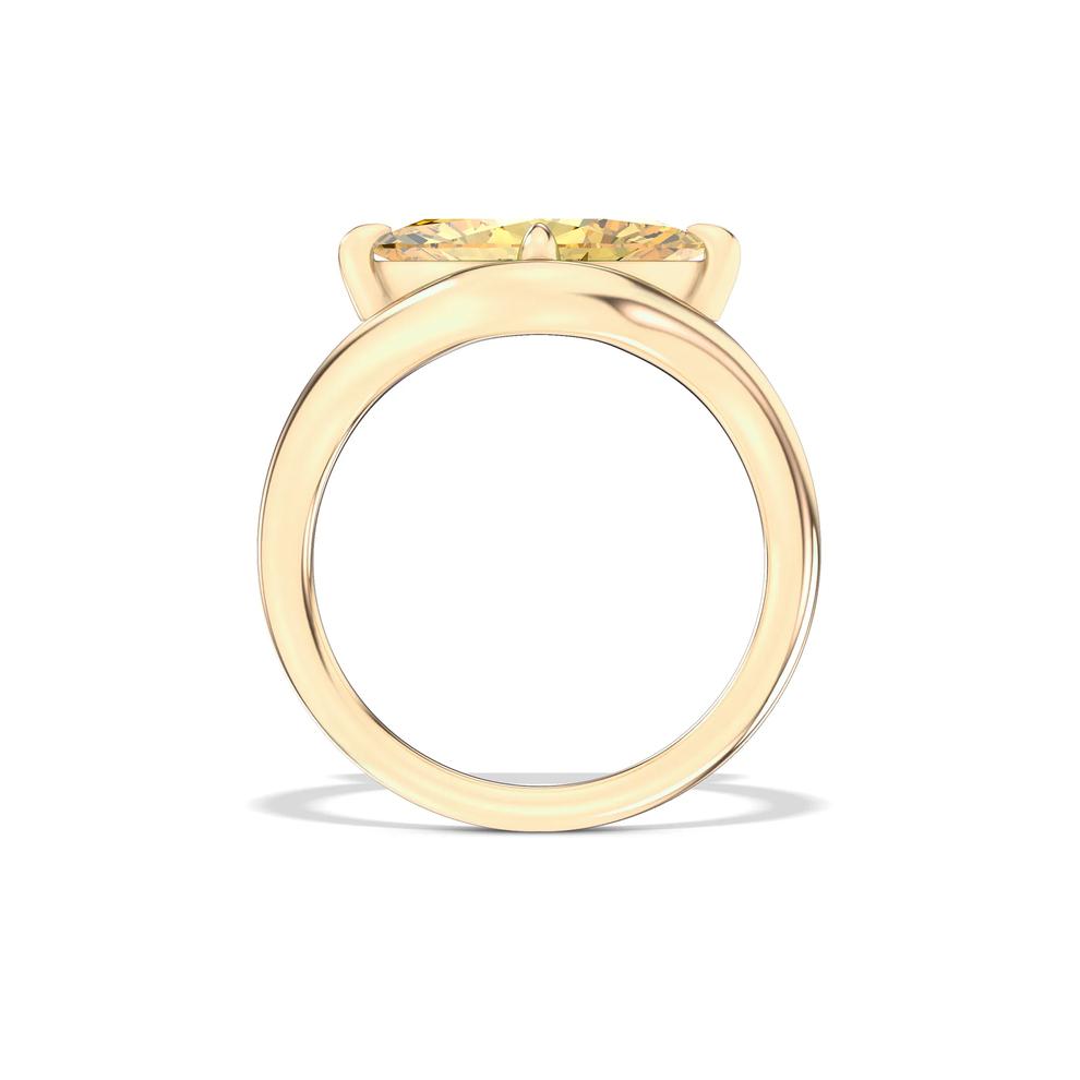 Lab Grown Diamond Yellow Marquise Engagement Set in 14K Yellow Gold (2 5/8 ct. tw.) – Image 2 of 6