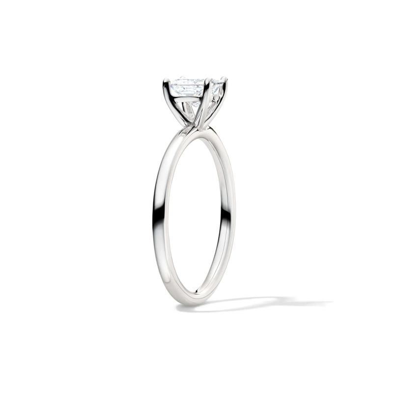 Lab Grown Diamond Princess-cut Solitaire Engagement Ring in 14k White Gold &#40;3/4 ct.&#41; – Image 3 of 4