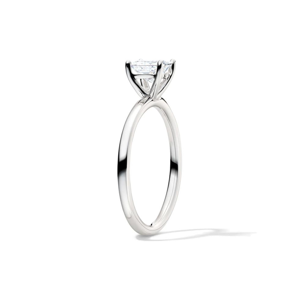 Lab Grown Diamond Princess-cut Solitaire Engagement Ring in 14k White Gold (3/4 ct.) – Image 3 of 4