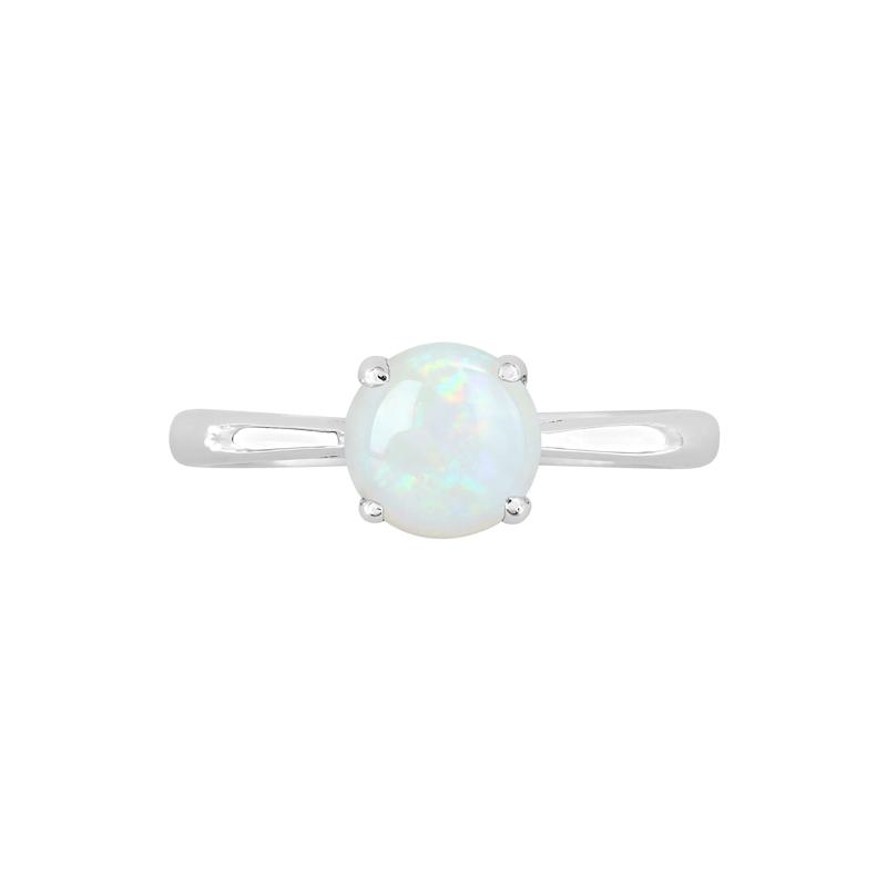 Opal Ring in Sterling Silver – Image 1 of 6