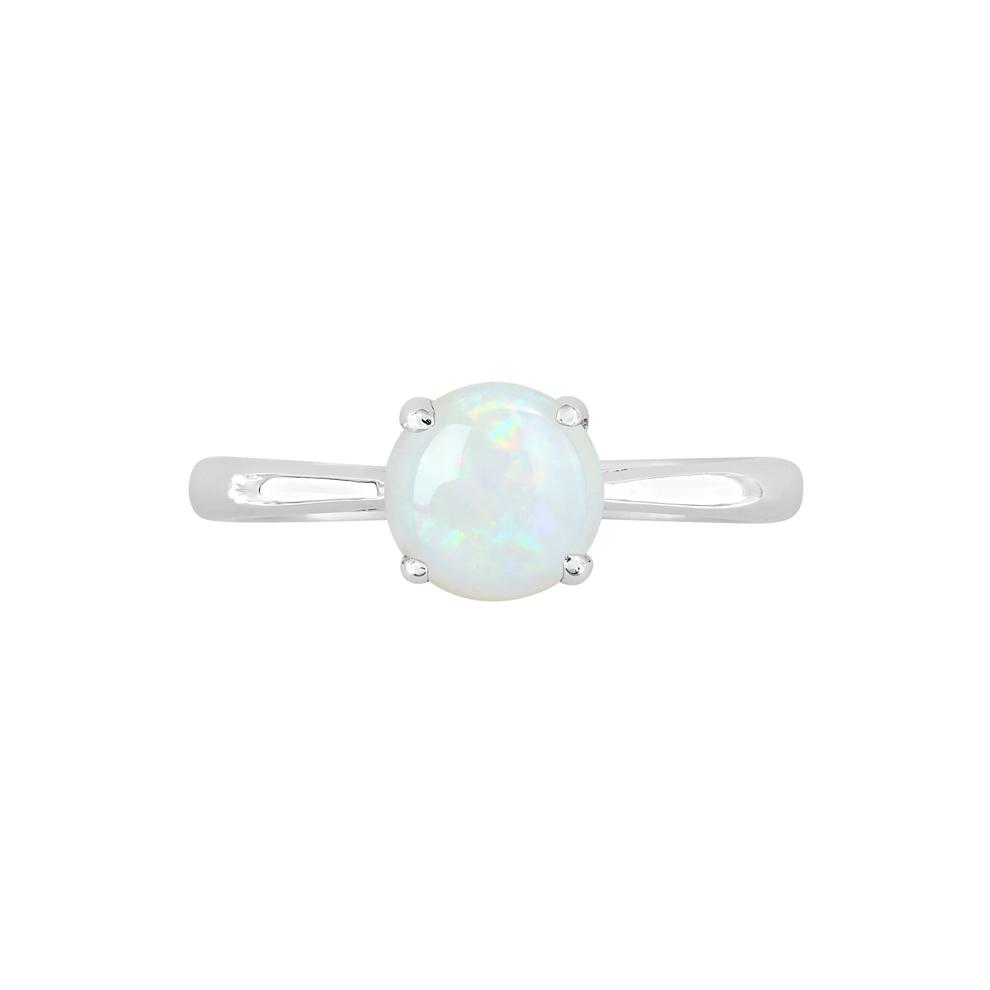 Opal Ring in Sterling Silver – Image 1 of 6