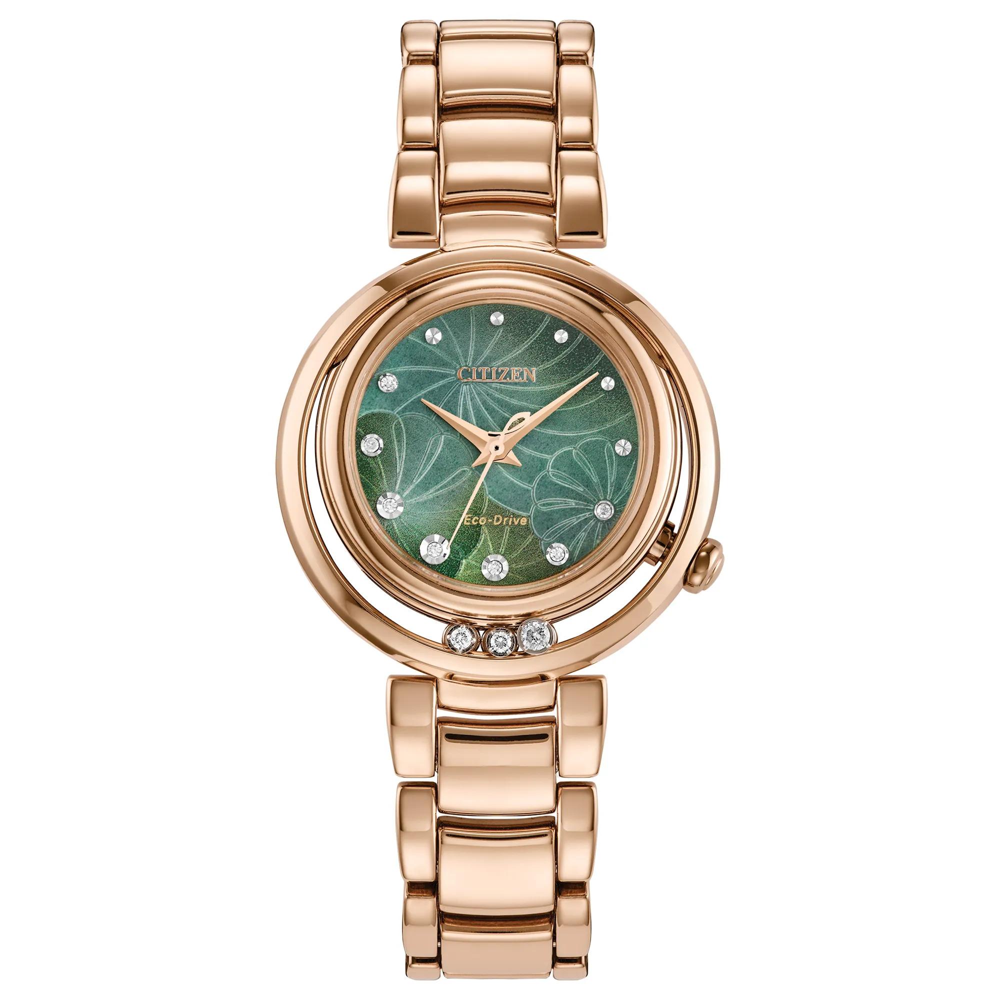 Citizen Ladies L Arcly Watch in Rose Gold-Tone Stainless Steel, 29MM