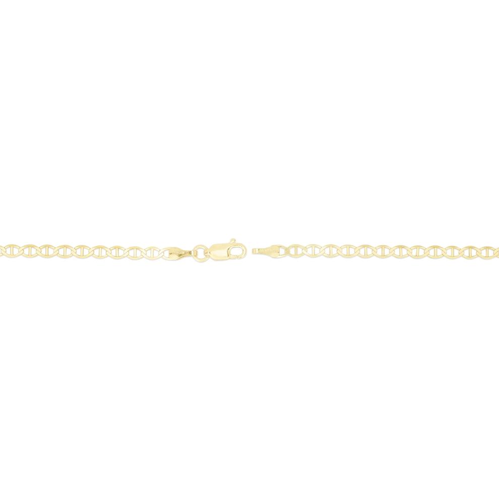 Mariner Chain Necklace in 14K Yellow Gold, 3.2MM, 18" – Image 2 of 2