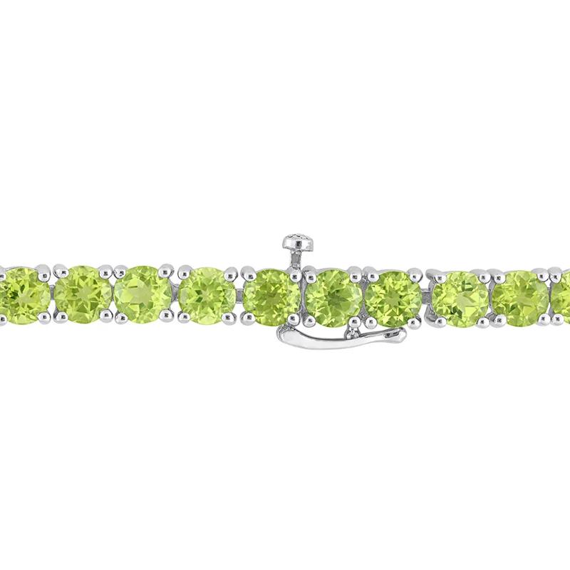 Peridot Bracelet in Sterling Silver – Image 2 of 3