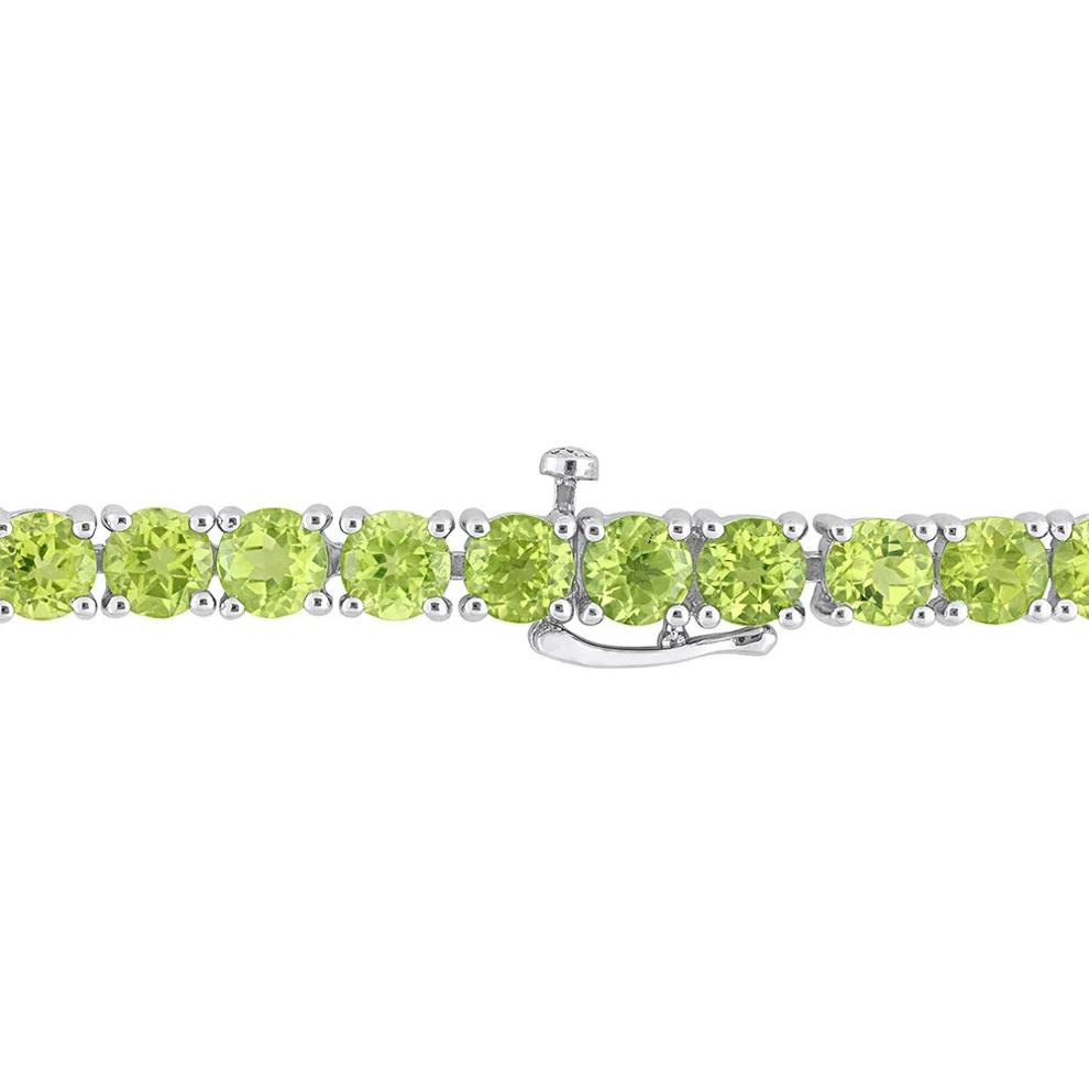 Peridot Bracelet in Sterling Silver – Image 2 of 3