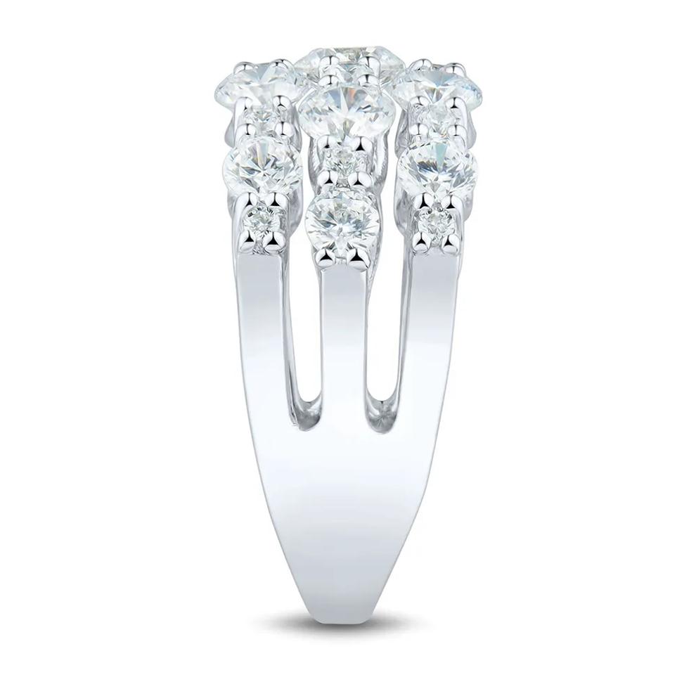 2 ct. tw. Lab Grown Diamond Band in 14K White Gold – Image 3 of 3