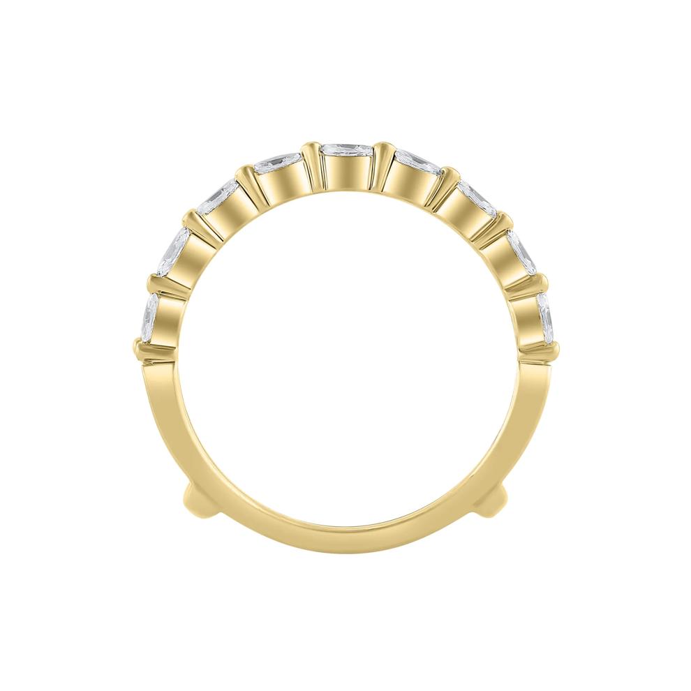 Lab Grown Diamond Marquise-Shaped Ring Insert in 14K Yellow Gold (1/2 ct. tw.) – Image 2 of 3