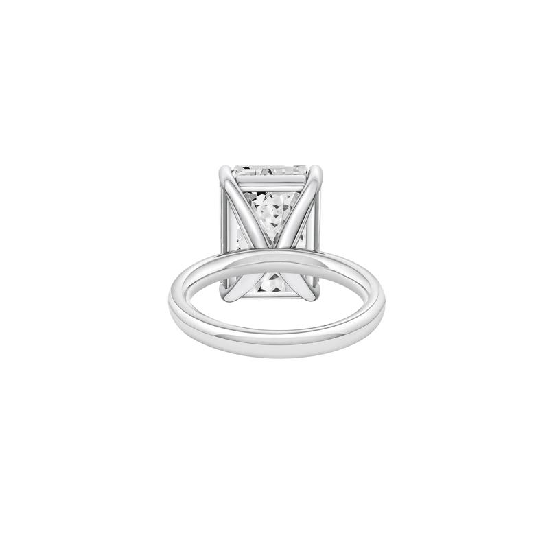 Lab Grown Diamond Emerald-Cut Solitaire Ring in 14K White Gold &#40;10 ct.&#41; – Image 4 of 4