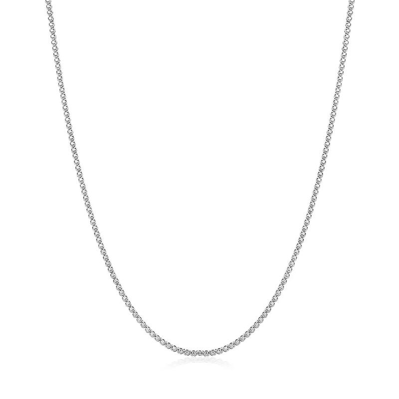 Diamond Tennis Necklace in 10K White Gold &#40;2 1/2 ct. tw.&#41; – Image 1 of 3