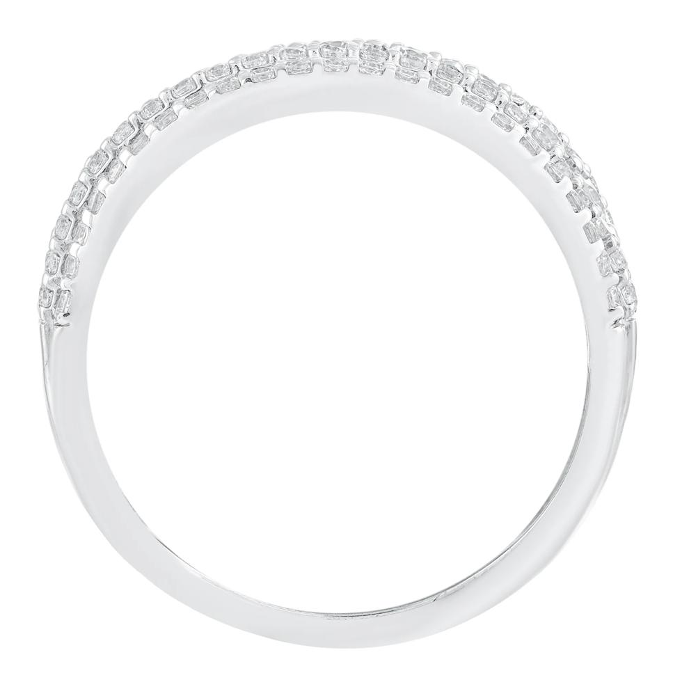 Diamond Multi-Row Band in 10K White Gold (1 ct. tw.) – Image 2 of 3