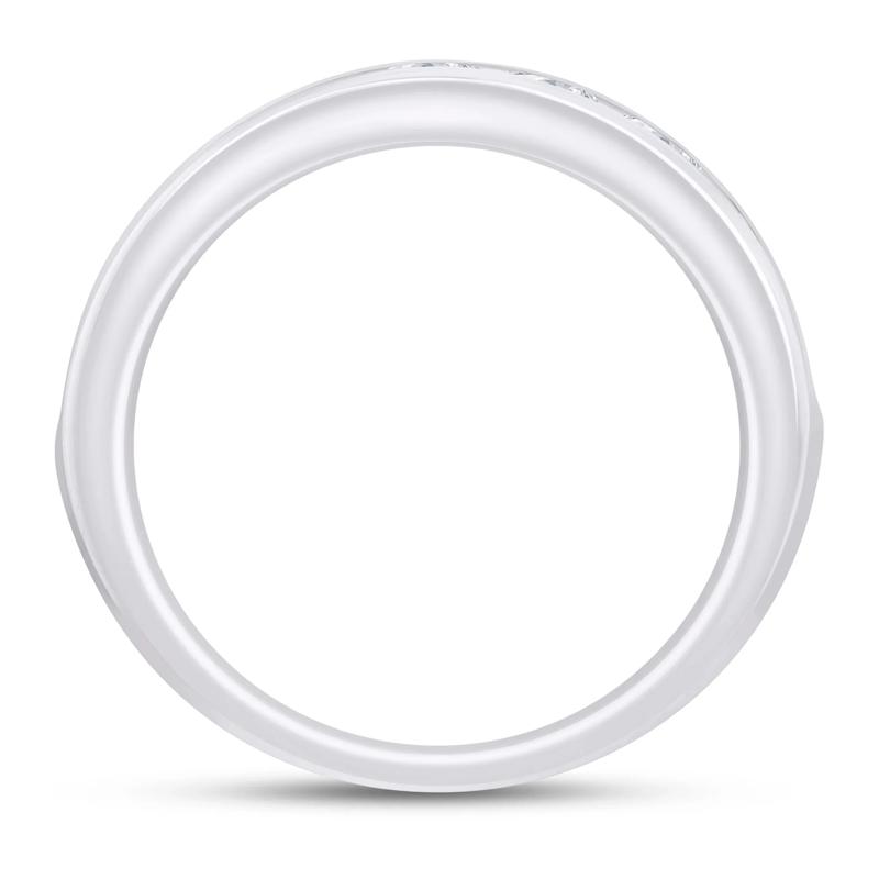 Lab Grown Diamond Channel-Set Band in Platinum &#40;1 1/2 ct. tw.&#41; – Image 3 of 3