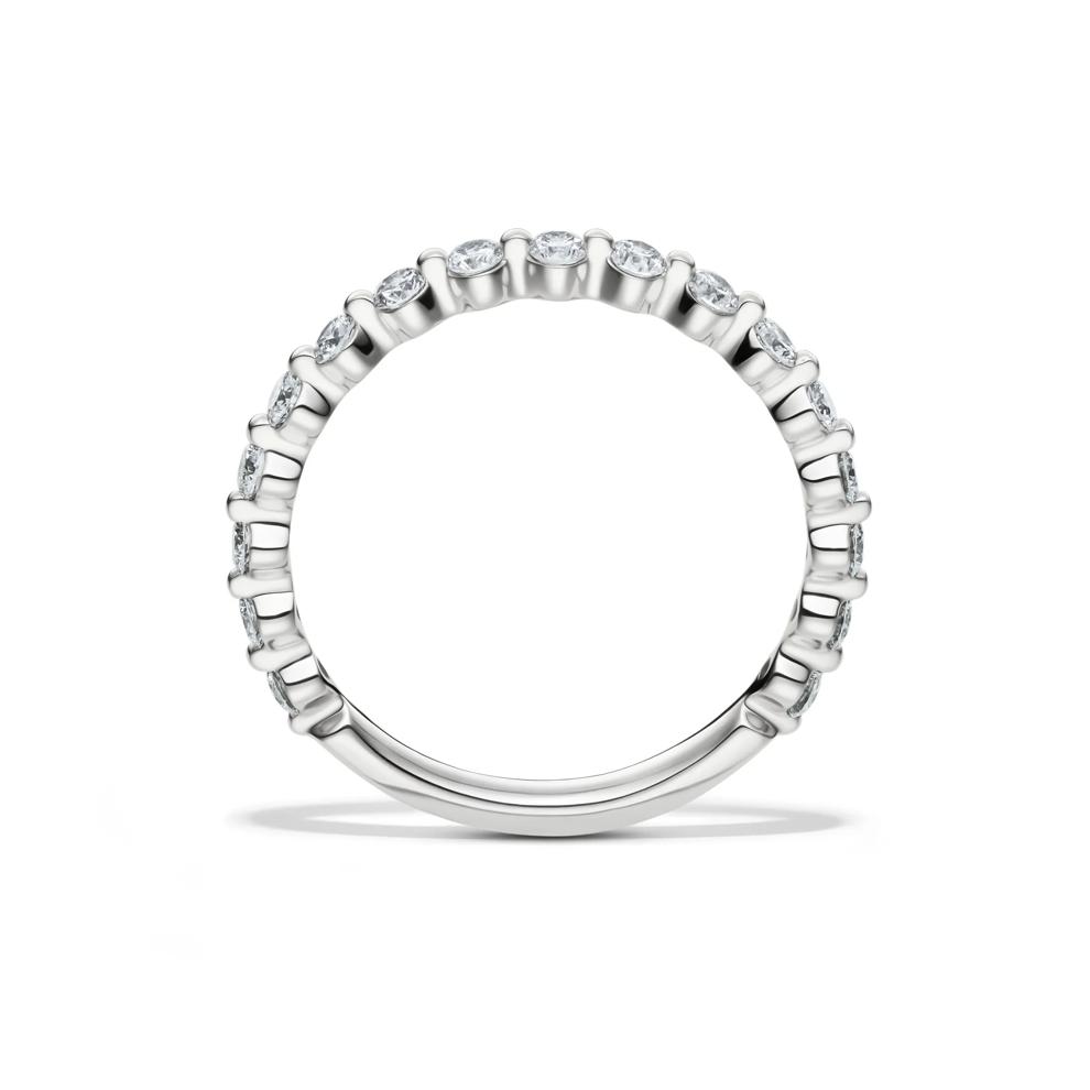 Lab Grown Diamond Wedding Band in 14K White Gold (1/2 ct. tw.) – Image 2 of 4