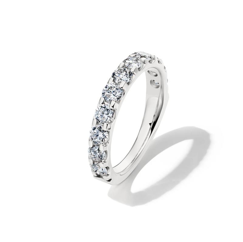 1 1/2 ct. tw. Lab Grown Diamond Band in 14K White Gold – Image 4 of 4