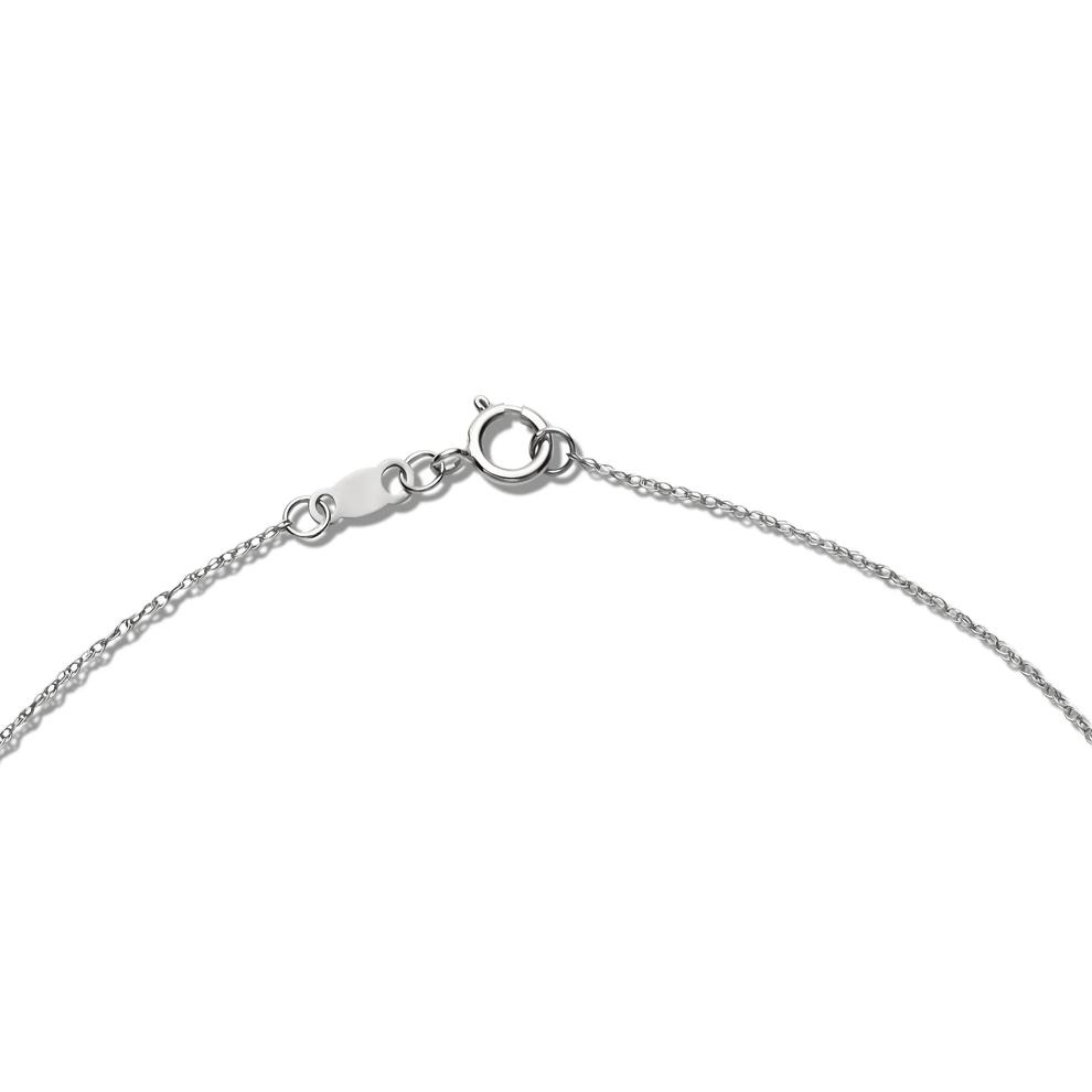 Lab Grown Diamond Three-Stone Pendant in 14K White Gold – Image 3 of 4