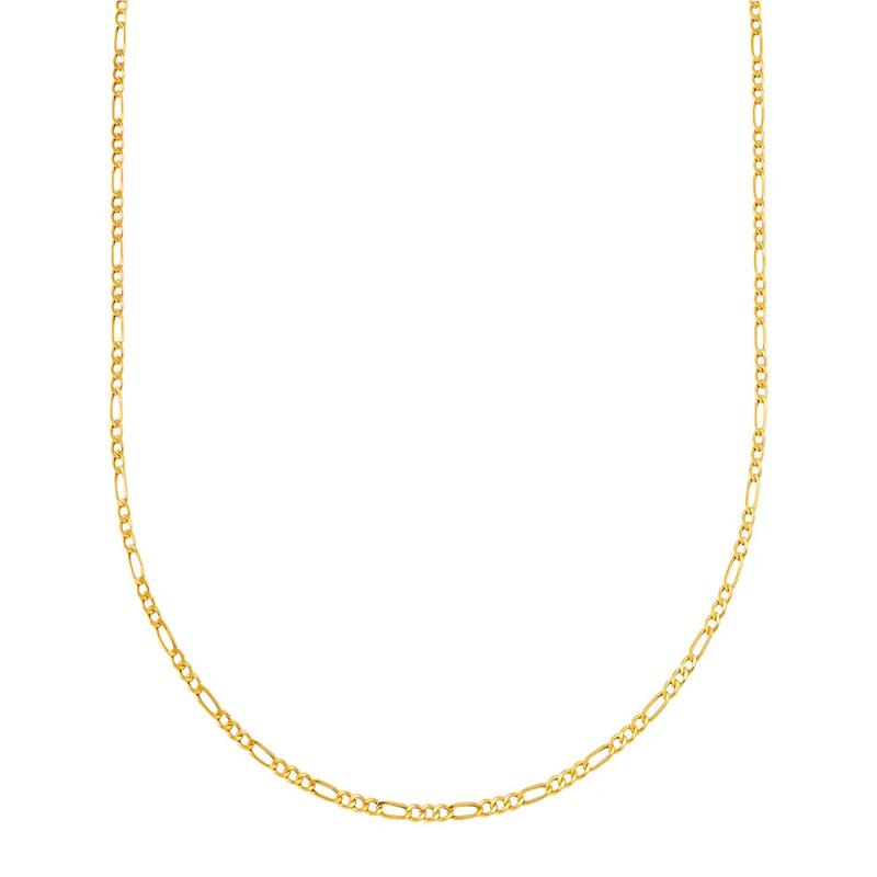 Figaro Link Chain in 14K Yellow Gold, 2.6mm, 22&rdquo; – Image 1 of 5