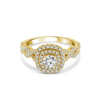 Lab Grown Diamond Engagement Ring in 10K Gold (1 ct. tw.)