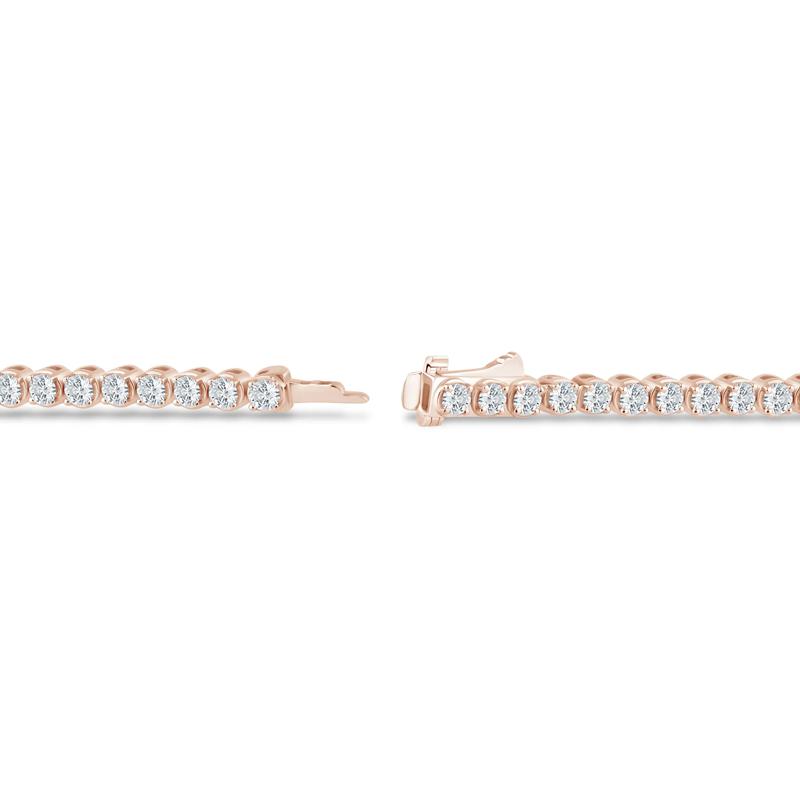 Diamond Tennis Bracelet in 10K Rose Gold &#40;3 ct. tw.&#41; – Image 2 of 2
