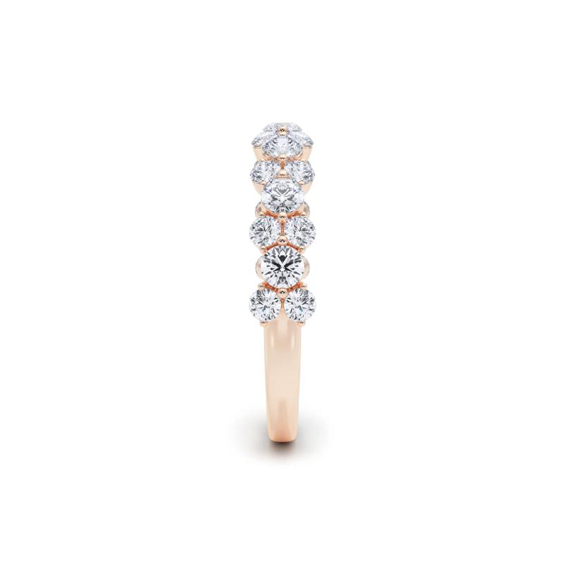  Lab Grown Diamond Anniversary Band in 14K Rose Gold &#40;1 ct. tw.&#41; – Image 3 of 6