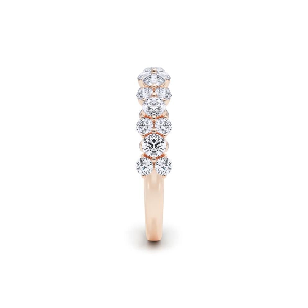  Lab Grown Diamond Anniversary Band in 14K Rose Gold (1 ct. tw.) – Image 3 of 6
