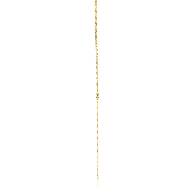 Diamond Lariat Necklace in 10K Yellow Gold &#40;1/10 ct. tw.&#41; – Image 2 of 3