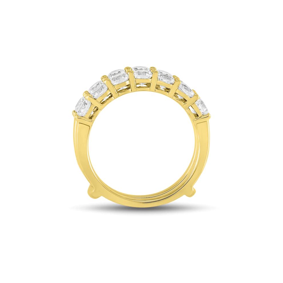 Lab Grown Diamond Ring Enhancer in 14K Gold  – Image 2 of 3