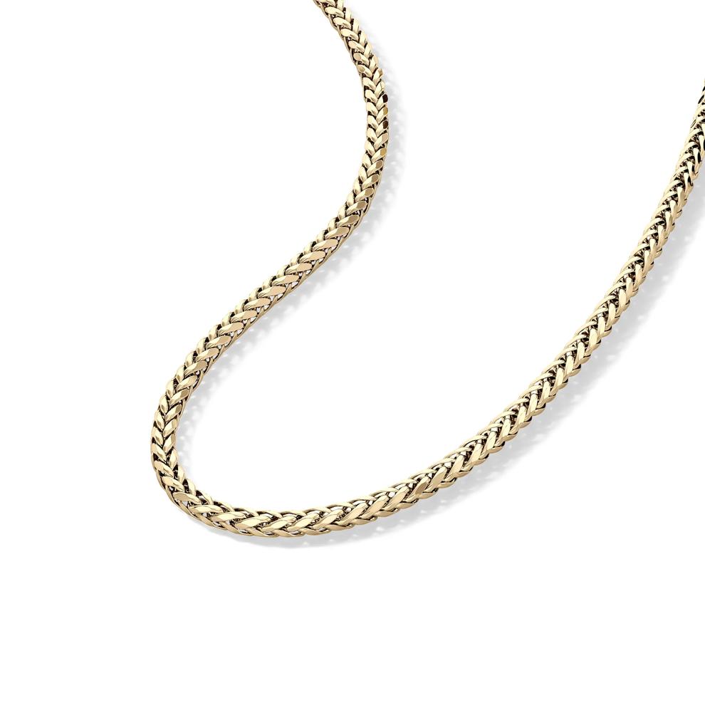 Franco Chain in 14K Yellow Gold, 24" – Image 4 of 5