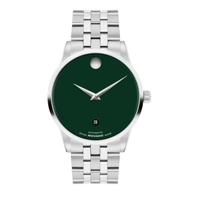 Men's Museum Classic Watch With a Black Dial and Stainless Steel Bracelet