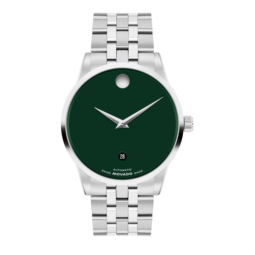 Men's Museum Classic Watch With a Black Dial and Stainless Steel Bracelet – Image 1 of 3