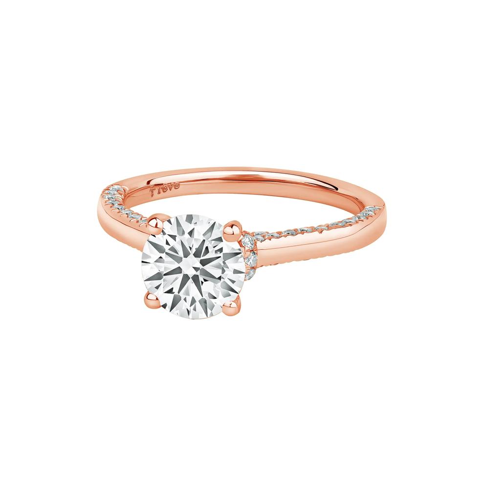 Abigail Lab Grown Diamond Engagement Ring in 14K Rose Gold (2 ct. tw.) – Image 4 of 4