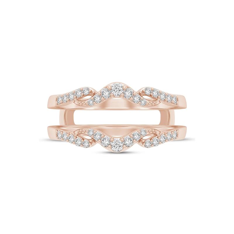 Diamond Insert in 10K Rose Gold (1/4 ct. tw.) – Image 1 of 3