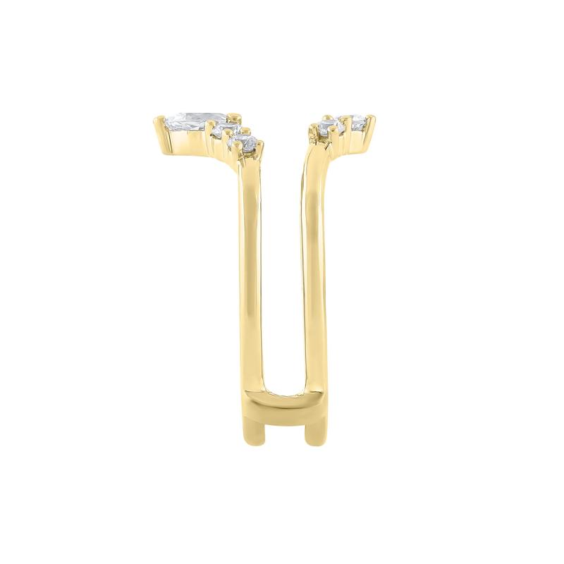 Lab Grown Diamond Ring Insert in 14K Yellow Gold &#40;1/2 ct. tw.&#41; – Image 3 of 3