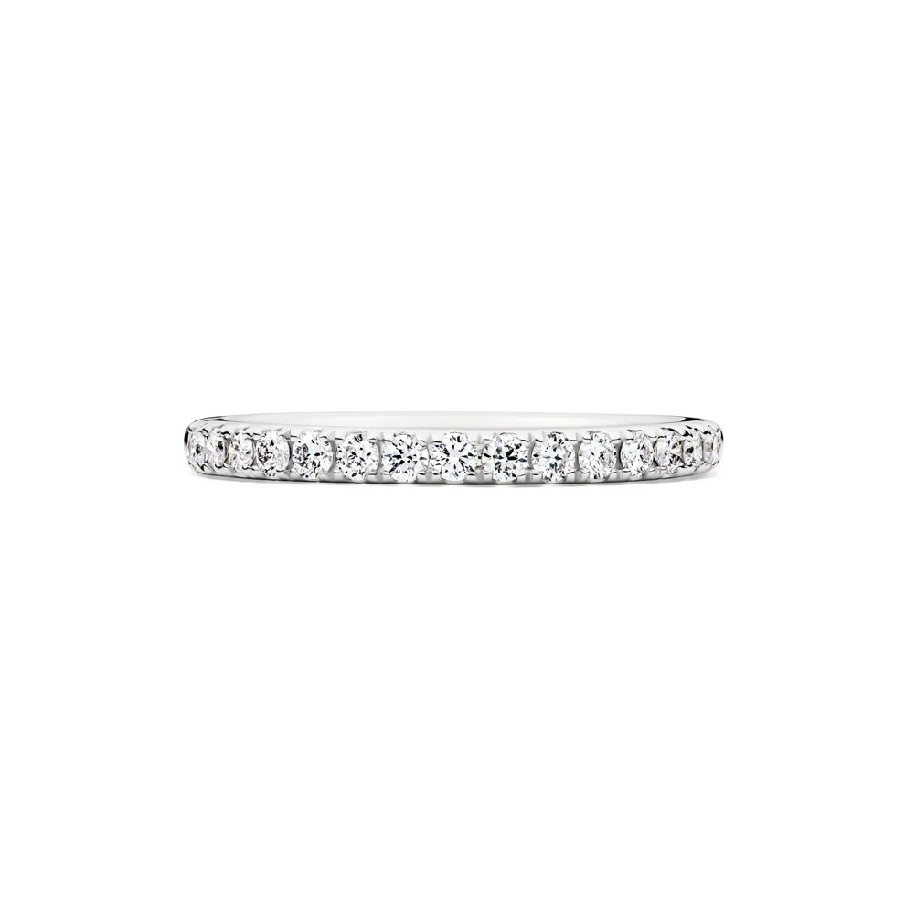 1/3 ct. tw. Lab Grown Diamond Band in 14K White Gold – Image 1 of 4