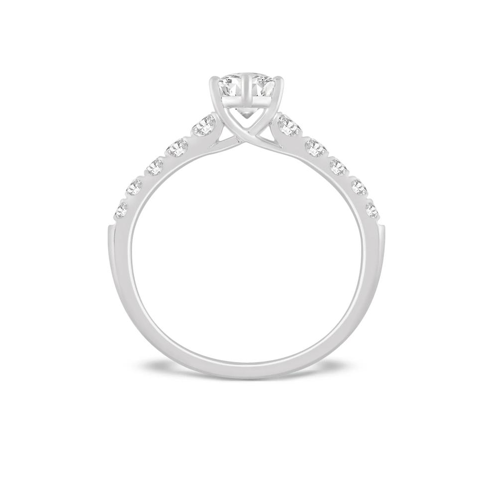 Lab Grown Diamond Marquise Engagement Ring in 14K White Gold (1 1/2 ct. tw.) – Image 2 of 4