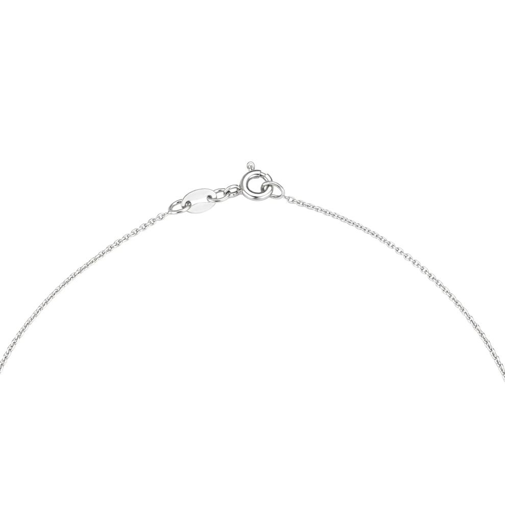 Diamond Puff Heart Pendant Necklace in Sterling Silver (1/7 ct. tw.) – Image 2 of 4