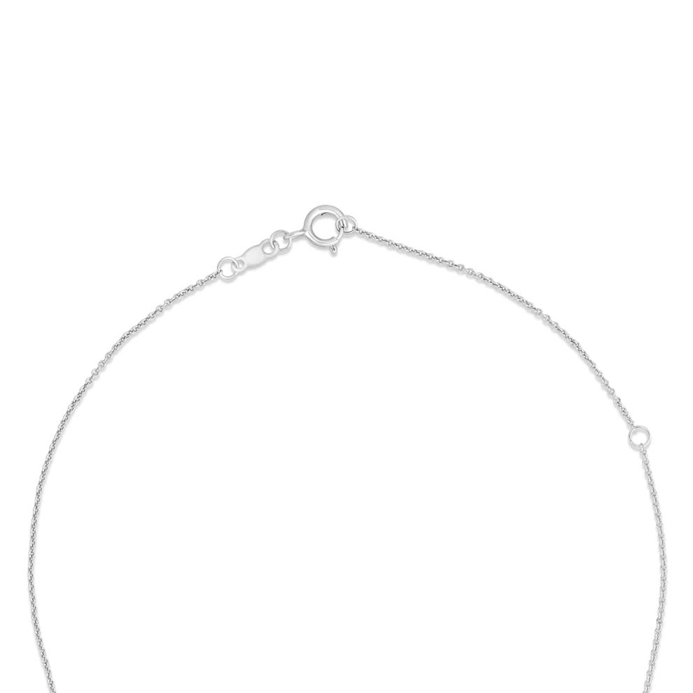 Onyx &amp; Diamond Accent Elephant Pendant Necklace in Sterling Silver – Image 2 of 4