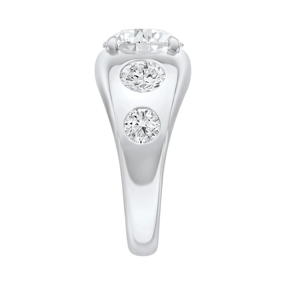 Rory Lab Grown Diamond Engagement Ring in 14K White Gold (4 1/2 ct. tw.) – Image 2 of 4