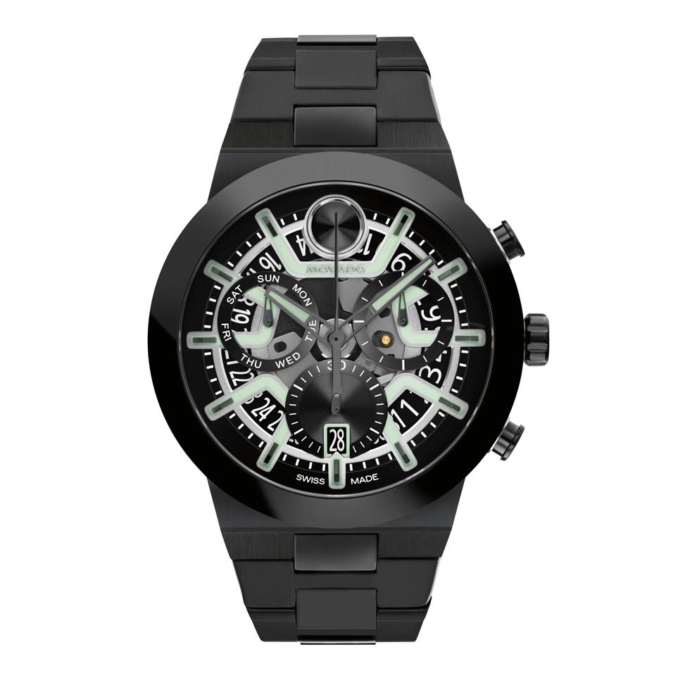 Men's Fusion Watch in Black-Tone Stainless Steel, 45mm – Image 1 of 3