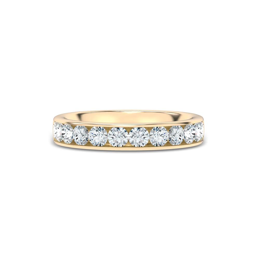 Lab Grown Diamond Channel-Set Band in 14K Yellow Gold (1 ct. tw.) – Image 1 of 4